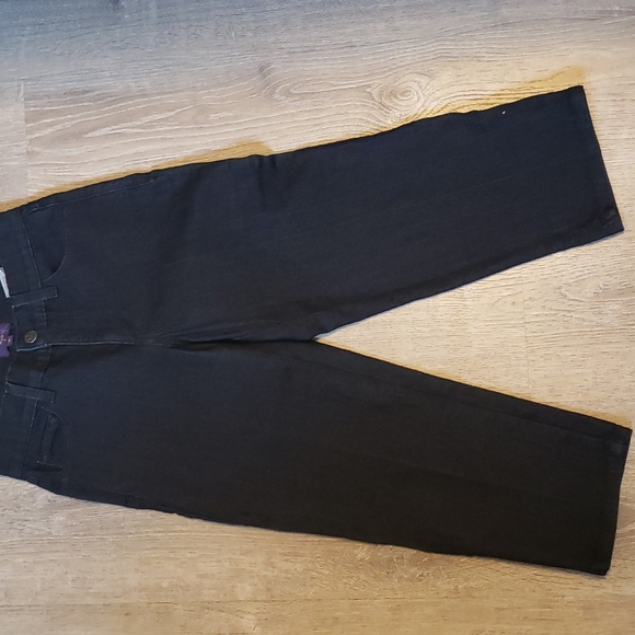 NDYJ cropped size 0 dark wash denim - Picture 3 of 10